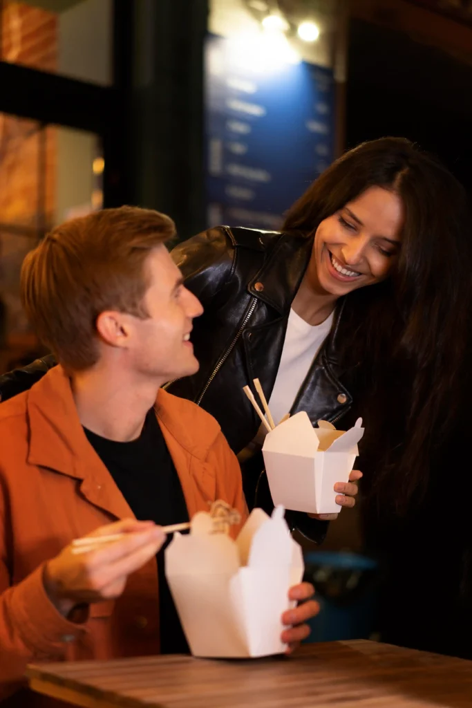 Share Fries and Burgers