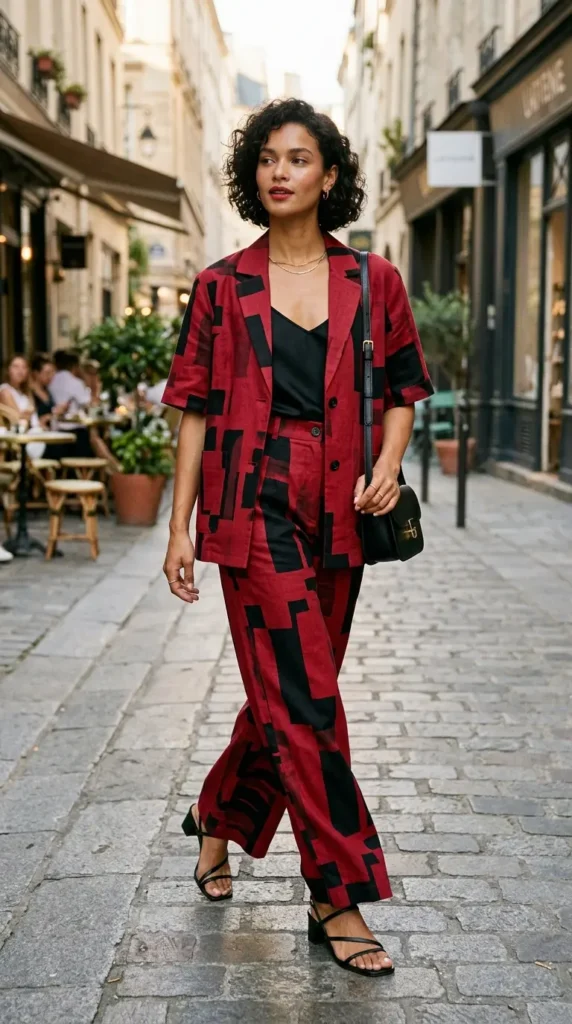 Matching Co-Ord Set for Casual Chic Dates