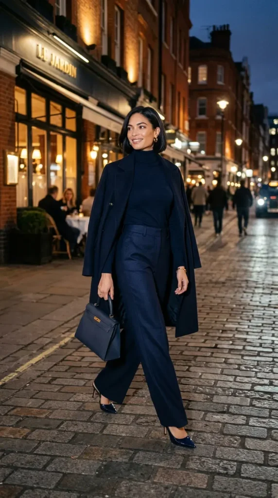 Monochrome Black Dinner Date Outfit